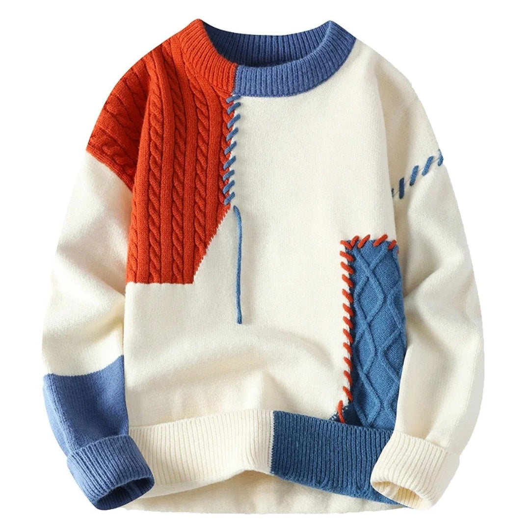 Sandro™ | Patchwork Trui