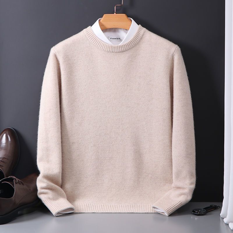 Thomas™ | Stijlvolle Zachte Effen Kleur Comfortabele Trui