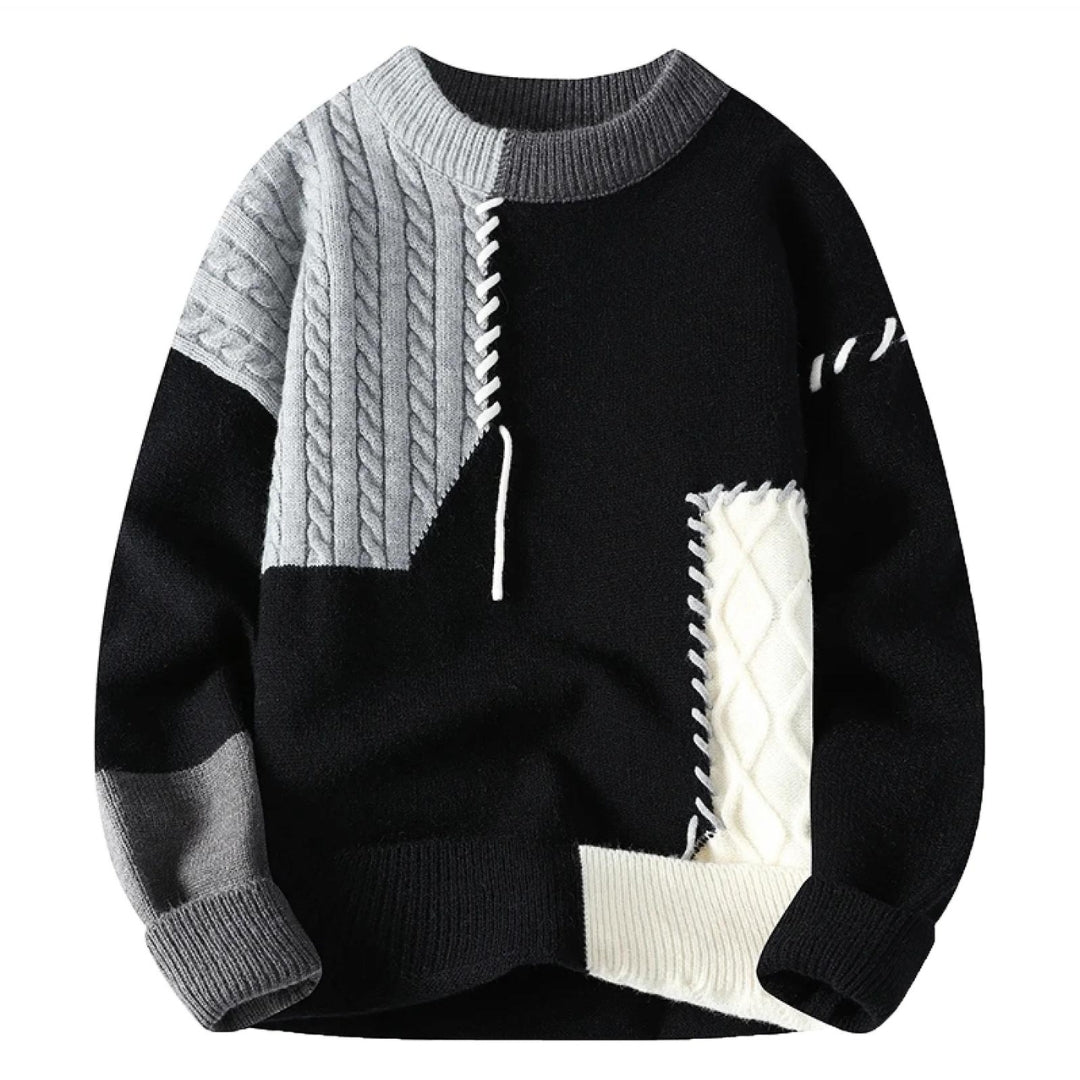 Sandro™ | Patchwork Trui