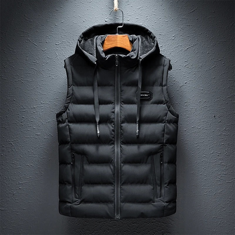 Anton™ | Puffervest Met Capuchon
